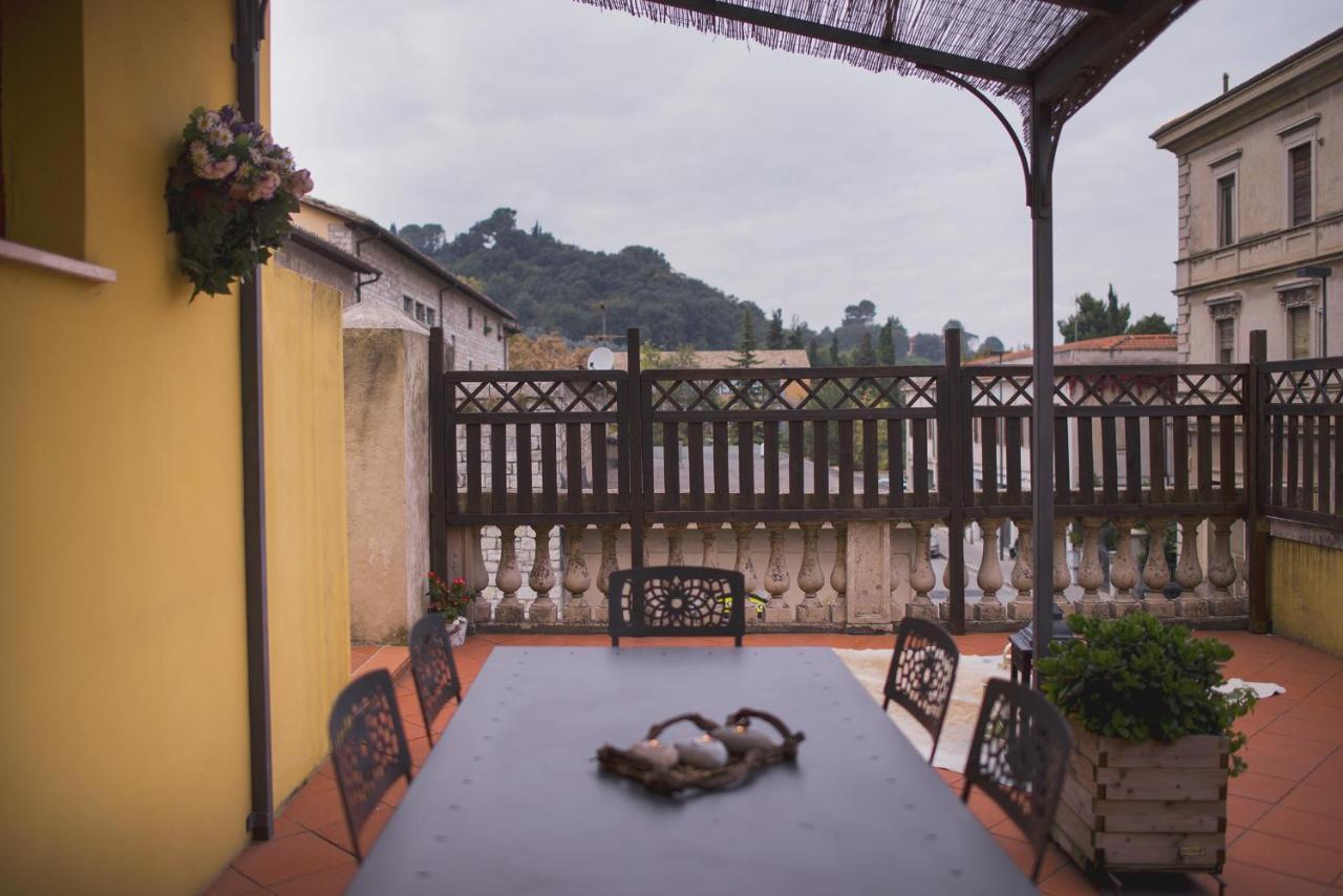 La Terrazza Leilighet Spoleto Eksteriør bilde